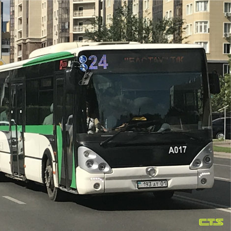 С завтрашнего дня в субботний график маршрута № 24 будет добавлено еще 3 автобуса