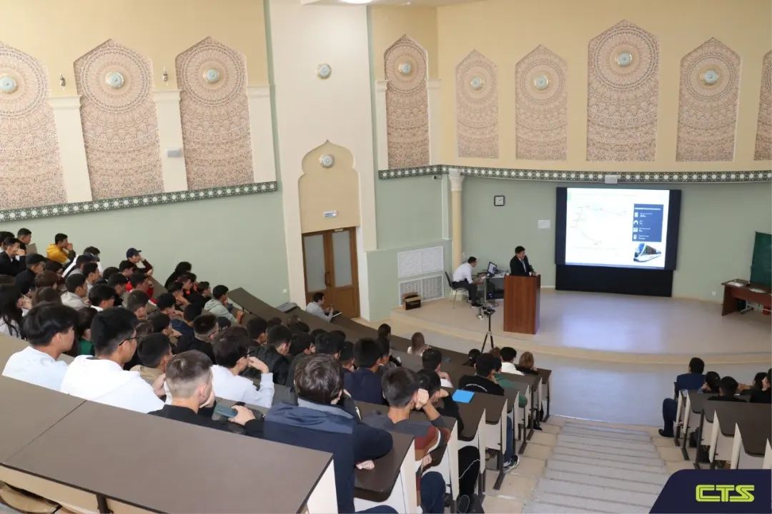  CTS басқарма төрағасы ЕҰУ-да дәріс оқыды