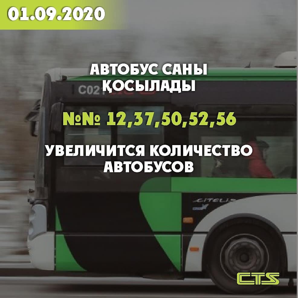Увеличены графики на пяти маршрутах 